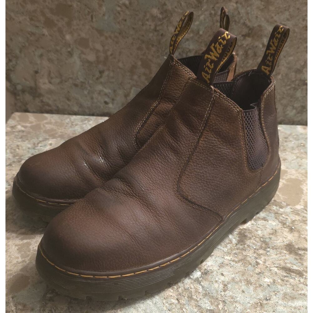 Dr.Martens Hardie Chelsea Boot Pull On Leather Mens Size 12